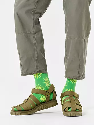 HAPPY SOCKS | Damen Socken SUN 36-40 green | 